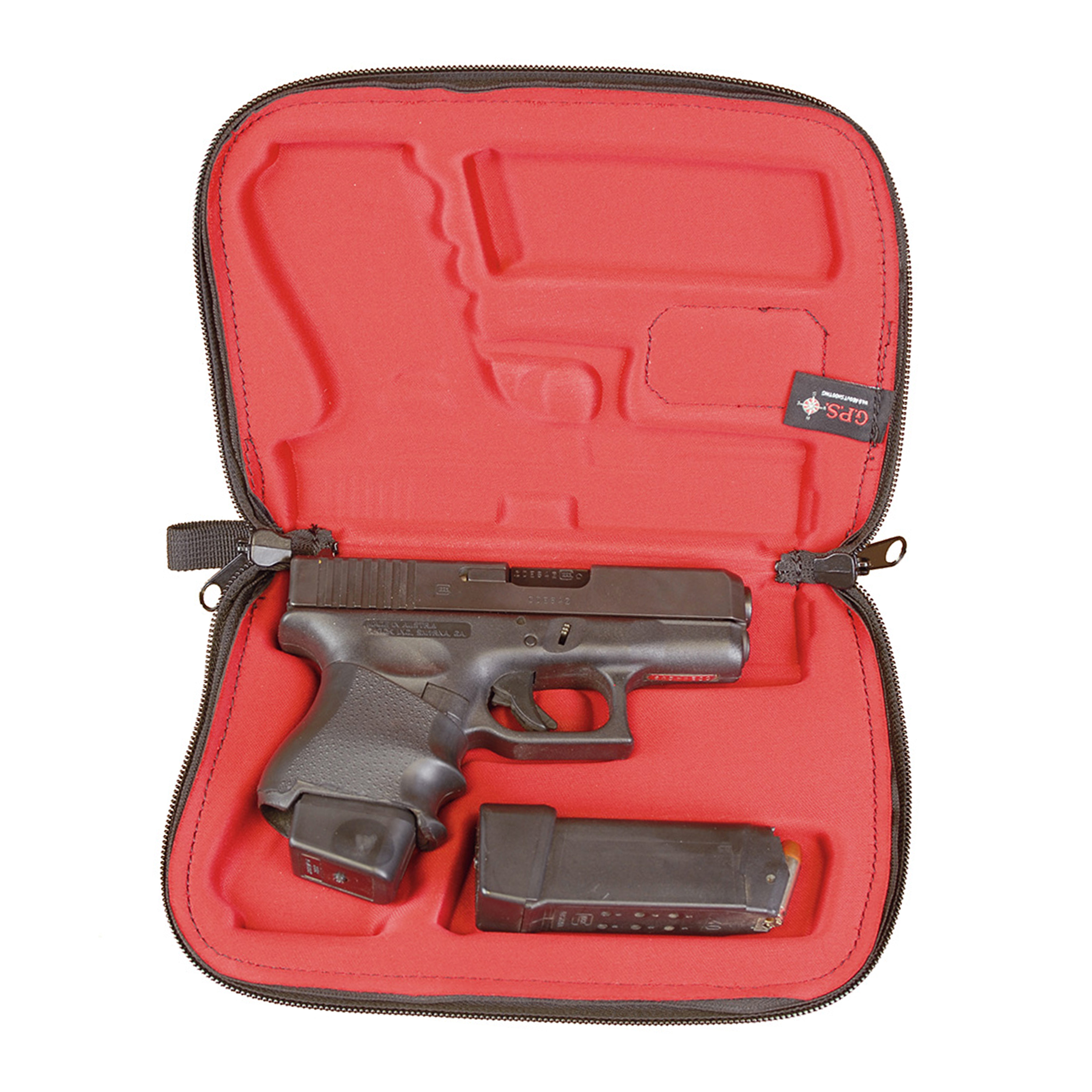 G.P.S. Wild About Shooting Custom Molded Pistol Case for Glock Pistols